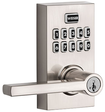 SMARTCODE 10 LEVER SATIN NICKEL