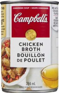 CAMP CHICKEN BROTH SOUP