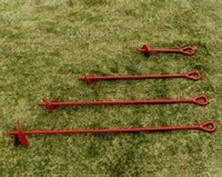 EARTH ANCHOR 9/16-IN ROD 3 X 15-IN