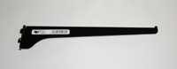 SHELF BRACKET BLACK 10-IN
