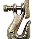 GRAB HOOK WITH LATCH ALLOY 1/2-IN