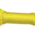 POLY ROPE TWIST YELLOW 1/4 X 100