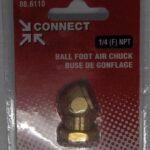 BALL FOOT AIR CHUCK 1/4-IN FNPT