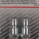 PLUG 3/8 IND / TRUFLATE 3/8-IN MNPT