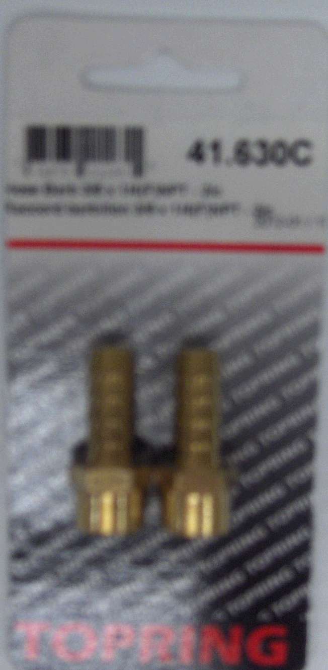 HOSE BARB TO PIPE 3/8 X 1/4-IN FNPT