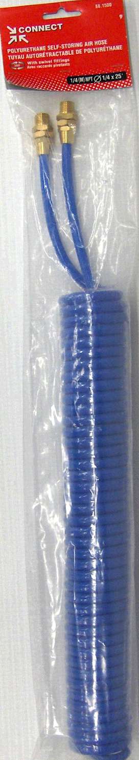 AIR HOSE POLYURETHANE 1/4IN X 25FT