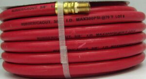 AIR HOSE RUBBER 3/8-IN X 50-FT