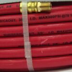 AIR HOSE RUBBER 3/8-IN X 50-FT