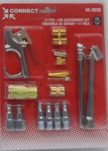 AIR ACCESSORY KIT 1/4-IN 17 PIECE