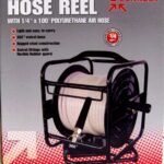AIR HOSE REEL POLY 1/4-IN X 100-FT
