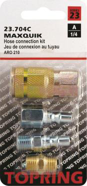 HOSE CONNECTION KIT 1/4-IN 4 PIECE