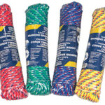 POLY ROPE BRAIDED MIXED 3/8 X 100