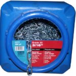 PROOF COIL CHAIN ZINC GR30 3/16IN
