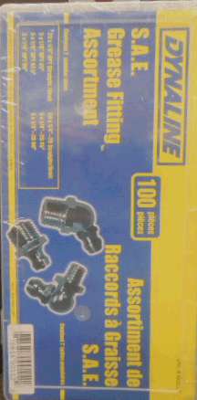 GREASE FITTING KIT SAE 100 PIECE