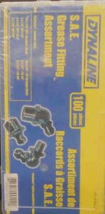 GREASE FITTING KIT SAE 100 PIECE