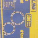 SNAP RING KIT ASSORTED 300 PIECE