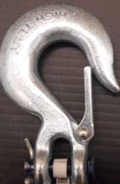 CLEVIS SLIP HOOK WITH LATCH 5/16-IN