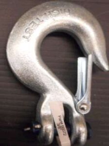 CLEVIS SLIP HOOK WITH LATCH 3/8-IN