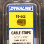 CABLE STOP 3/32 X 5/16-IN 10 PACK