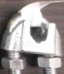 ROPE CLIP MALLEABLE IRON 3/8-IN