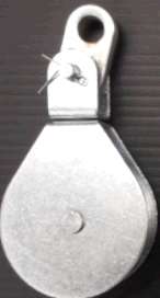 PULLEY BLOCK FIXED EYE 1.5-IN