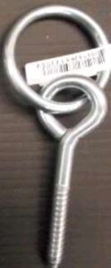 RING AND EYEBOLT 4 1/2-IN