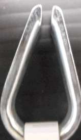 WIRE ROPE THIMBLE ZINC PLATED 5/16