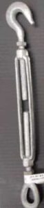 TURNBUCKLE HOOK / EYE 3/8 X 6-IN