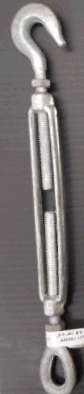 TURNBUCKLE HOOK / EYE 3/8 X 6-IN