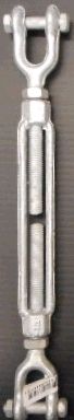 TURNBUCKLE JAW / JAW 1/2 X 6-IN