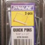 QUICK PIN SQUARE 1/4 X 2 1/2IN 2 PK