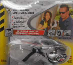 SAFETY GLASSES CLEAR