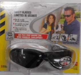 SAFETY GLASSES SMOKED