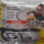 SAFETY GLASSES WRAP-AROUND CLEAR