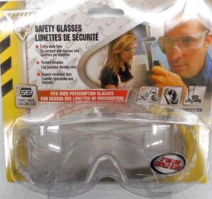 SAFETY GLASSES HOBBY CLEAR