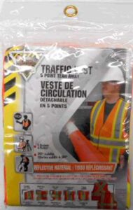 SAFETY VEST 5 POINT ORANGE