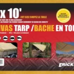 CANVAS TARP 8 X 10-FT