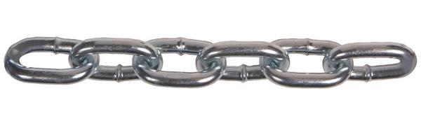 PROOF COIL CHAIN ZINC GR30 1/4-IN