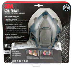 RESPIRATOR HALF FACEPIECE P100