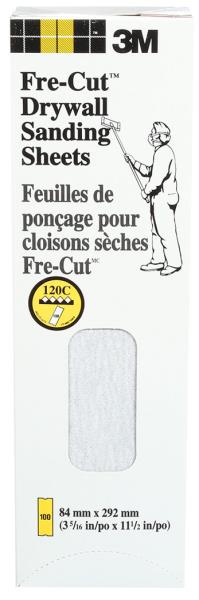 DRYWALL SHEETS 120 GRIT 100 PACK