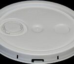 UTILITY PAIL LID FLEX SPOUT WHITE