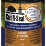 WOOD PRESERVATIVE END CUT BRN 946ML