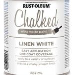 CHALKED MATTE PAINT WHITE 887-ML