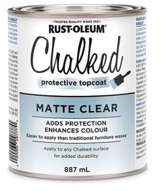 CHALKED MATTE PAINT TOP COAT 887-ML