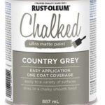 CHALKED MATTE PAINT GREY 887-ML