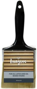 STAIN BRUSH POLYESTER 4-IN
