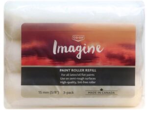 PAINT ROLLER REFILL 15-MM 3 PACK