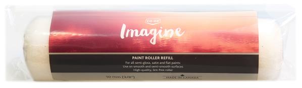 PAINT ROLLER REFILL LINT FREE 10-MM