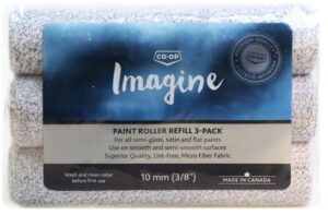 PAINT ROLLER REFILL 10-MM 3 PACK
