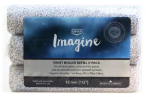 PAINT ROLLER REFILL 13-MM 3 PACK